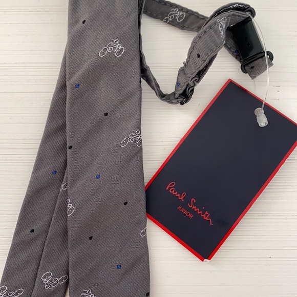 Paul Smith junior grey tie - Picture 2 of 3